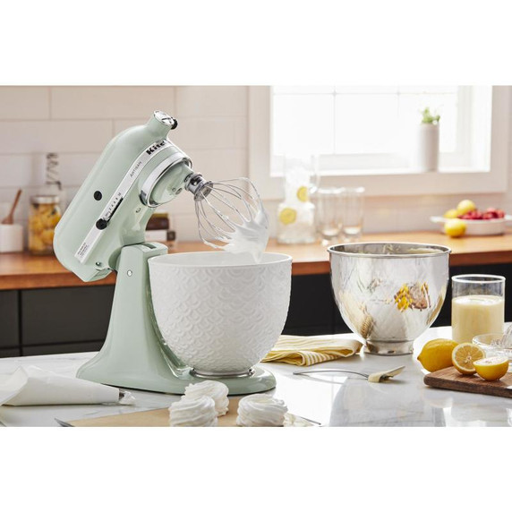 KitchenAid® 5 Quart Tilt Head Quilted Stainless Steel Bowl KSM5SSBQB KitchenAid® 5 Quart Tilt Head Quilted Stainless Steel Bowl KSM5SSBQB