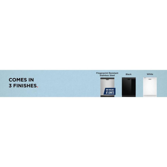 Amana® Dishwasher with Midnight Interior ADFS2524RW
