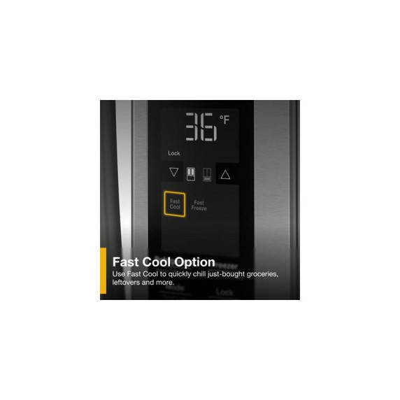 Whirlpool® 36-Inch French Door Refrigerator with Ice Maker - 31 cu. ft. WRFF3136SZ