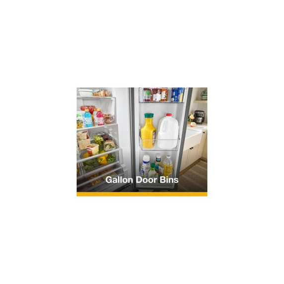 Whirlpool® 36-Inch French Door Refrigerator with Ice Maker - 31 cu. ft. WRFF3136SZ