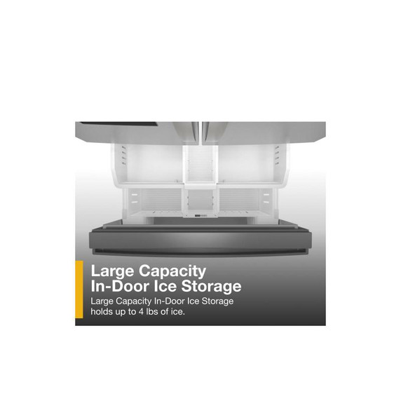 Whirlpool® 36-Inch French Door Refrigerator with In-Door Water and Ice Maker - 30 cu. ft. WRFF3536SZ Whirlpool® 36-Inch French Door Refrigerator with In-Door Water and Ice Maker - 30 cu. ft. WRFF3536SZ