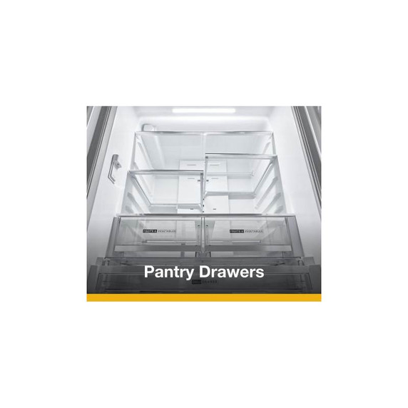 Whirlpool® 36-Inch French Door Refrigerator with In-Door Water and Ice Maker - 30 cu. ft. WRFF3536SZ