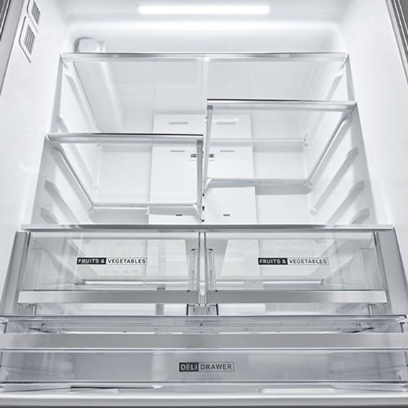Whirlpool® 36-Inch French Door Refrigerator with In-Door Water and Ice Maker - 30 cu. ft. WRFF3536SZ