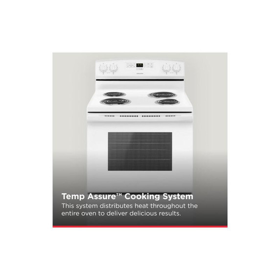 30-inch Amana® Electric Range with Bake Assist Temps ACR4303MFW 30-inch Amana® Electric Range with Bake Assist Temps ACR4303MFW