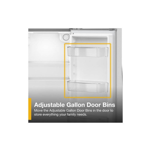 Whirlpool® 36-inch Counter Depth Side-by-Side Refrigerator with TruCool™ System WRSC5536RZ