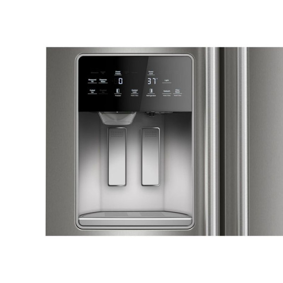 Maytag® 36-inch Wide Full-Depth Side-by-Side Refrigerator with Arctic Blue Interior - 28.3 Cu. Ft. MRSF6636RZ