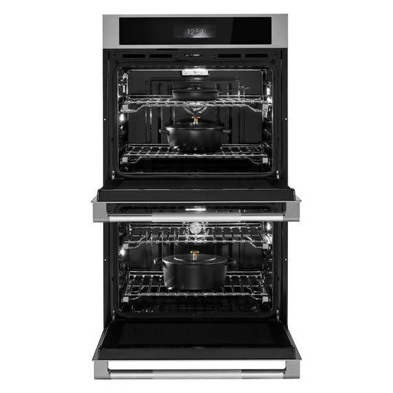 Jennair® RISE™ 30" Double Wall Oven with V2™ Vertical Dual-Fan True Convection with Advanced Temperature Precision JOEDC730RL