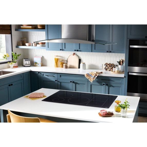 Whirlpool® 36" Intelligent Induction Cooktop with Temp Cook™ Technology and WipeClean™ Coating WCIT7536SS