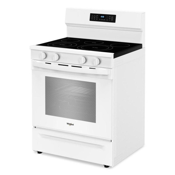 Whirlpool® 30-Inch Smart Electric Range with True Convection and No Preheat Air Fry YWFES7030SW