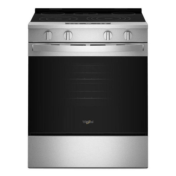 Whirlpool® 30-inch Electric Range with Air Cooking Technology YWSES5030SZ Whirlpool® 30-inch Electric Range with Air Cooking Technology YWSES5030SZ