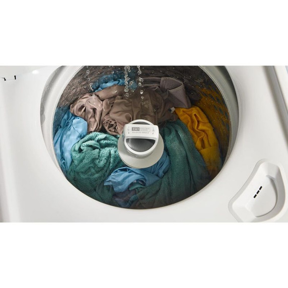 4.8 - 4.9 Cu. Ft. I.E.C. Whirlpool® Top Load Washer with 2-in-1 Removable Agitator. WTW4107SW