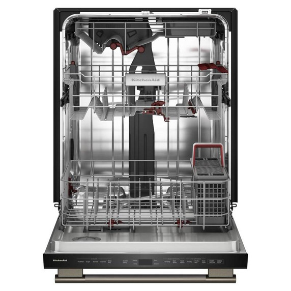 Kitchenaid® 360° Max Jets™ Third Rack Dishwasher with Advanced ProDry™ System and Ultra-bright LED Lighting, 44 dBA KDTS724SBE
