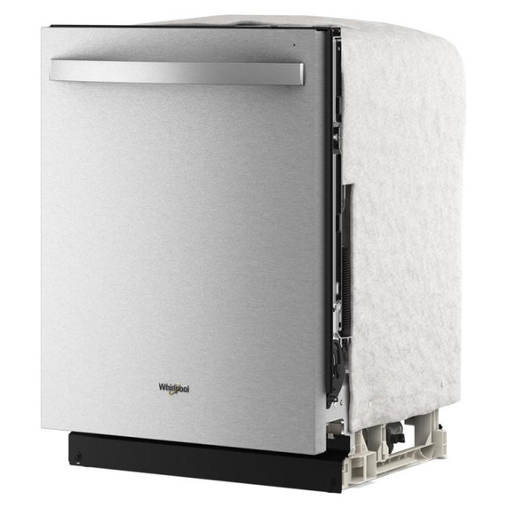 Whirlpool® 24-Inch Dishwasher with Total Coverage Wash Action and Auto Open Air Dry in Fingerprint Resistant Stainless Steel WDTS8024SZ