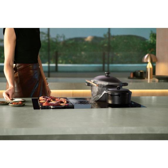 36" NextGen JennAir Downdraft Induction Cooktop JIDT836SBL