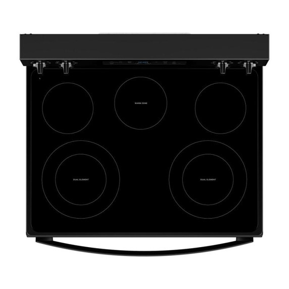 Whirlpool® 30-inch Electric Range with Air Cooking Technology YWFES4530SB