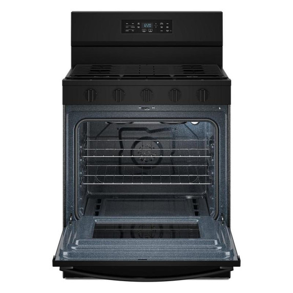 Whirlpool® 30-inch Gas Range with Air Cooking Technology WFGS5730SB