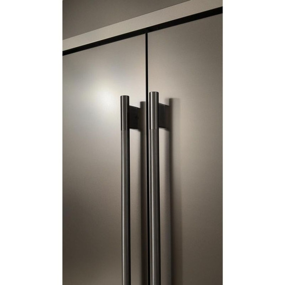 Kitchenaid® 25.5 Cu. Ft. 42" Built-In Side-by-Side Refrigerator with Platinum Interior KBSN742SBE