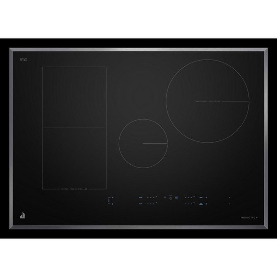 Jennair® 30" Lustre Smart Induction Cooktop with Temperature-Controlled Cooking JICT730SS Jennair® 30" Lustre Smart Induction Cooktop with Temperature-Controlled Cooking JICT730SS
