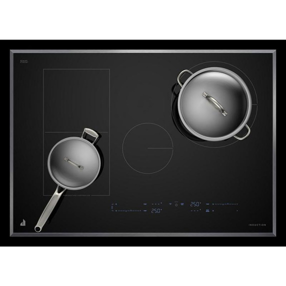 Jennair® 30" Lustre Smart Induction Cooktop with Temperature-Controlled Cooking JICT730SS Jennair® 30" Lustre Smart Induction Cooktop with Temperature-Controlled Cooking JICT730SS