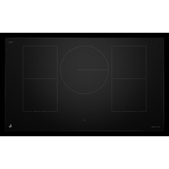 Jennair® 36" Oblivion Smart Induction Cooktop with Temperature-Controlled Cooking JICT736SB
