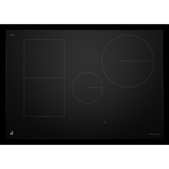 Jennair® 30" Oblivion Smart Induction Cooktop with Temperature-Controlled Cooking JICT730SB