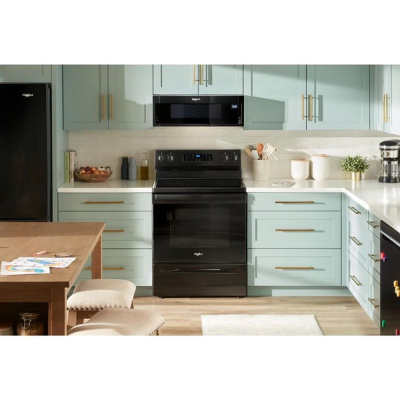 Whirlpool® 30-inch Electric Range with Steam Clean YWFES3330RB