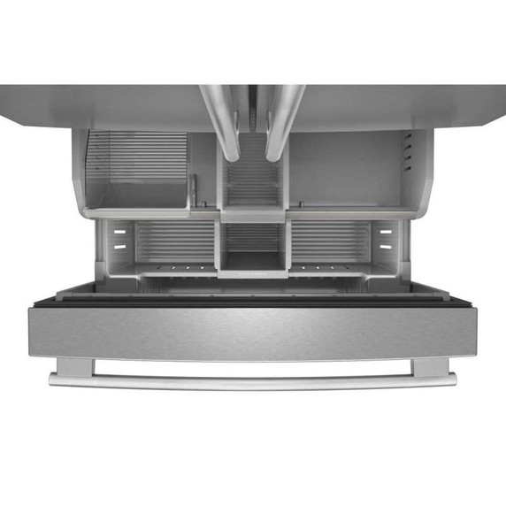 Kitchenaid® 31 cu. ft. French Door Refrigerator with Interior Water and Ice KRFF336SPS