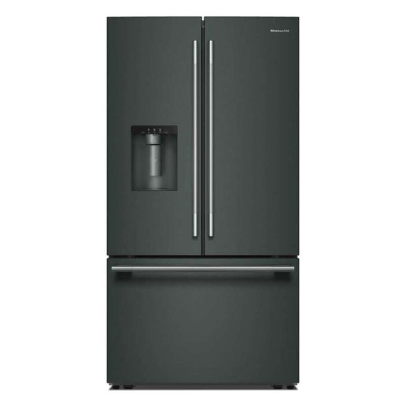 Kitchenaid® 30 cu. ft. French Door Refrigerator with Exterior Water and Ice KRFF436SJP