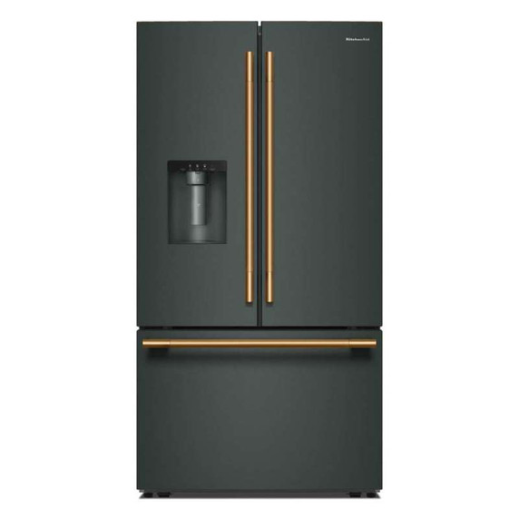 Kitchenaid® 30 cu. ft. French Door Refrigerator with Exterior Water and Ice KRFF436SJP