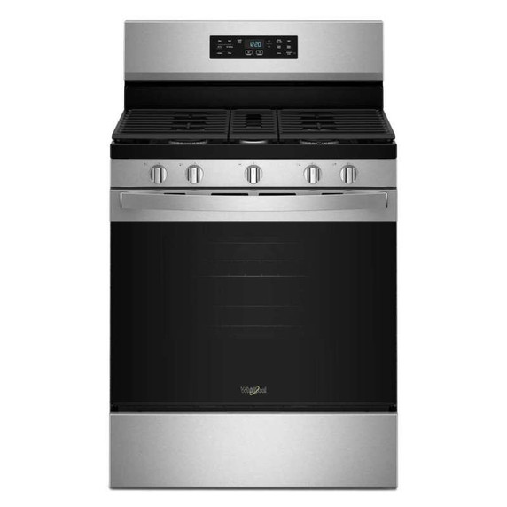Whirlpool® 30-inch Gas Range with Air Cooking Technology and Steam Clean WFGS4530SZ
