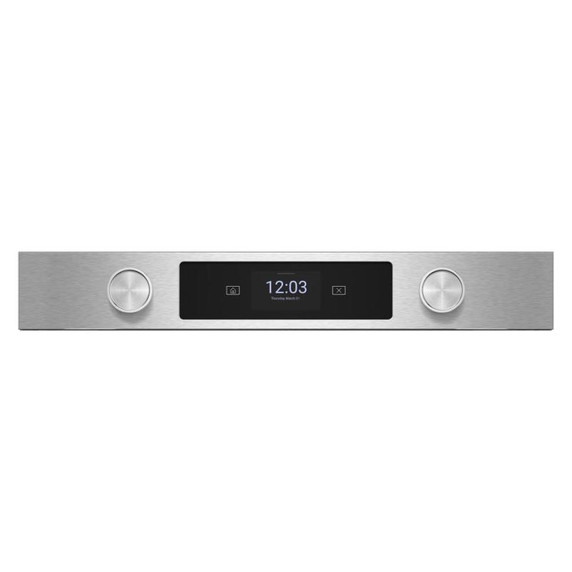 Kitchenaid® 27-inch Smart Electric Combo Wall Oven with Assisted Cooking Modes - PrintShield™ Finish KOEC727SPS