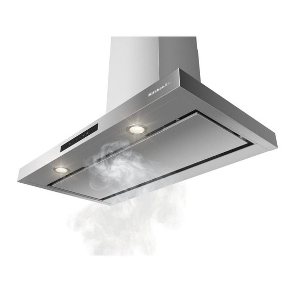 KitchenAid® 36-inch Wall-Mount, 4-Speed Canopy Hood KVWC736SSS