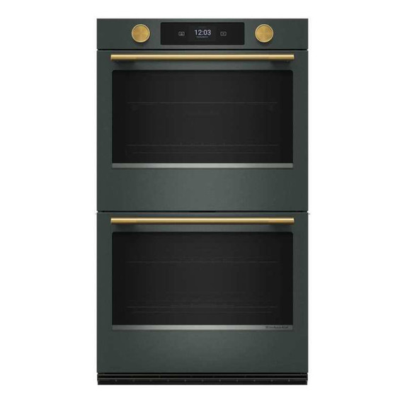 Brass Handle and Knob Hardware Accessory Kit for KitchenAid® 30" Double Wall Oven & Microwave Combo W11774418