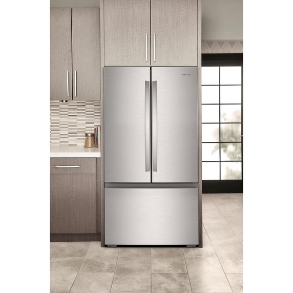 Whirlpool® 36-inch Wide True Counter Depth 3-Door French Door Refrigerator - 24 cu. ft. WRFC3036RZ