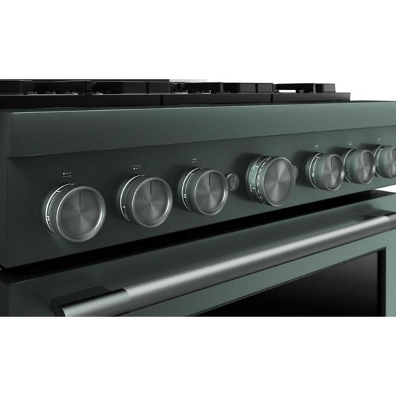 KitchenAid® 36-Inch 6 Burner Commercial-Style Gas Range with No Preheat Air Fry Mode KFGS936SJP