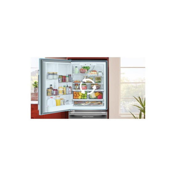 Kitchenaid® 19 Cu. Ft. 30-Inch Standard-Depth Bottom Mount Refrigerator with Left Door Swing KRBL130SPS