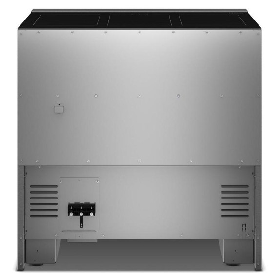 KitchenAid® 36-Inch 6-Element Induction Freestanding Commercial-Style Range with Air Fry KFIS936SBE