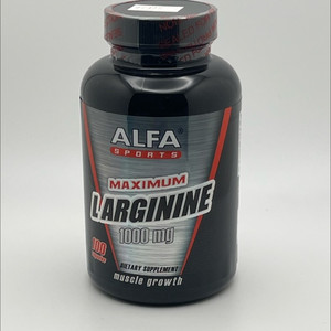 L Arginina | Alfa Sports Alfa vitaminas | 100 Capsulas