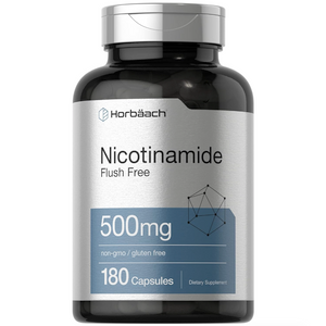 Nicotinamida 500 mg | Horbaach | 180 Cápsulas