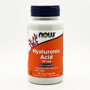ÁCIDO Hialuronico 50 mg | Now | 60 cápsulas