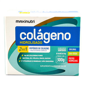 Colágeno hidrolizado sabores surtidos | Maxi Nutri | 30 sobres