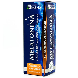 Melatonina 1 mg en gotas + B6 | El Maná | 50 ml