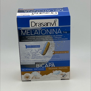 Melatonina Bicapa | Drasanvi | 60 comprimidos