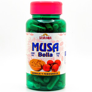 Musa Bella Aguaje y Fenogreco | Selva Inka | 100 Capsulas