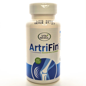 Artrifin glucosamina y condroitina | Total Natural | 60 Cápsulas