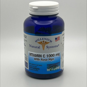 Vitamina C 1000 mg Rosa de Mosqueta | Millenium | 100 capsulas