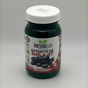 Extracto de Shilajit 500 mg | Natura 506 | 90 Cápsulas