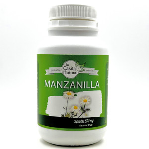 Cápsulas de manzanilla 500 mg | La casita Natural | 90 cápsulas