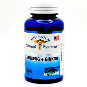 Ginseng Ginkgo Biloba | Millenium | 60 Cápsulas