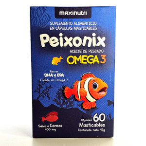 Omega 3 para niños Peixonix | Maxi Nutri | 60 Gomitas